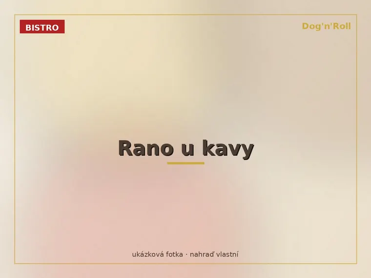 Bistro By D'n'R — Rano u kavy
